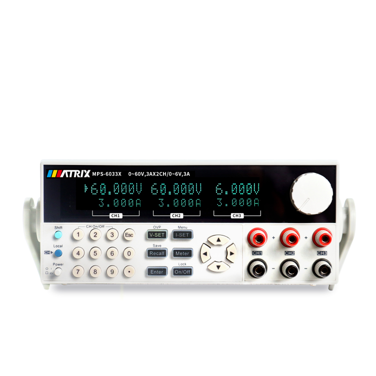 MPS-X Series 3-Channel Power Supply